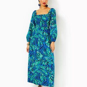 Lilly Pulitzer Lakira Cotton Maxi Dress NWT Sz  XL